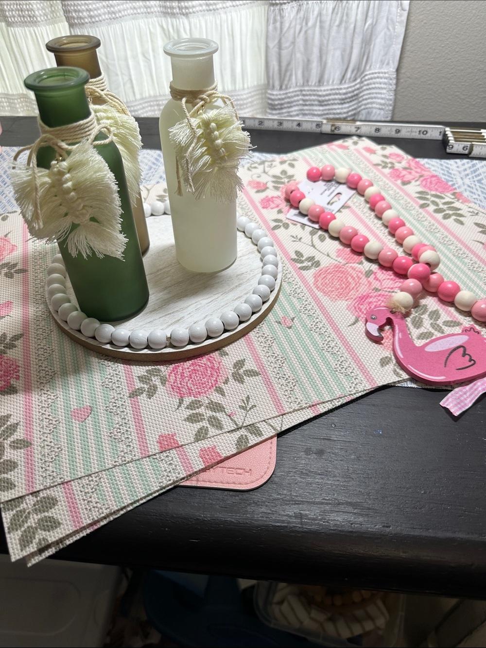 9pc shabby chic decor NWT